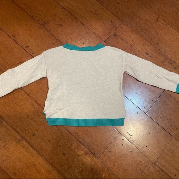 Roxy little Girls Fish Sweater size 4 - Picture 2 of 2